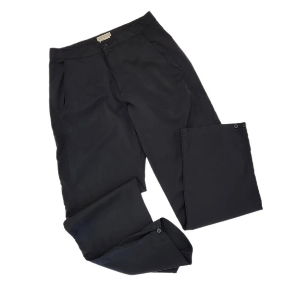 Royal Robbins Outdoor, Hiking, Travel Pants, Black,US Women's 10 - Picture 1 of 5